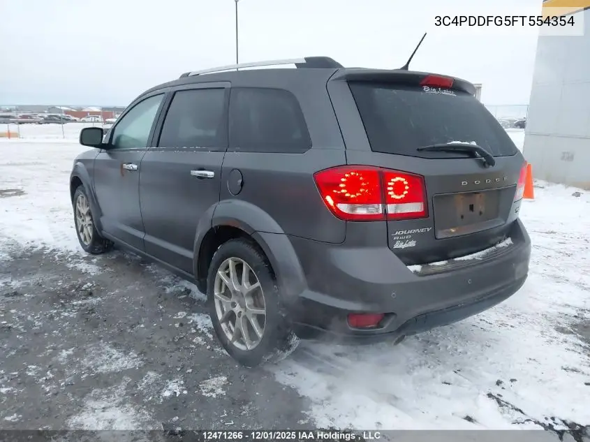 3C4PDDFG5FT554354 2015 Dodge Journey R/T