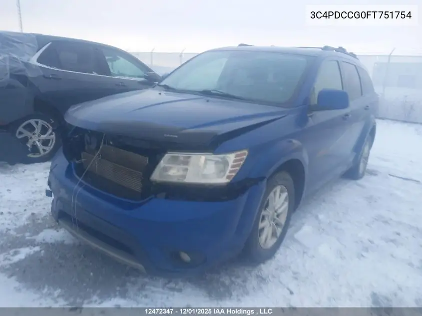 3C4PDCCG0FT751754 2015 Dodge Journey Sxt/Limited