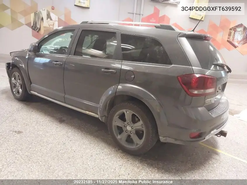 3C4PDDGGXFT639592 2015 Dodge Journey Crossroad