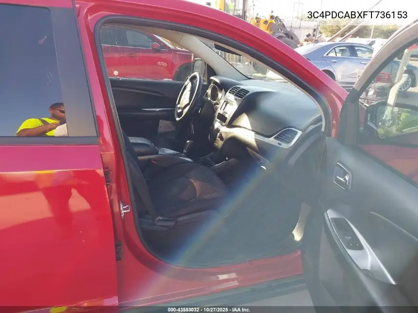 3C4PDCABXFT736153 2015 Dodge Journey American Value Pkg