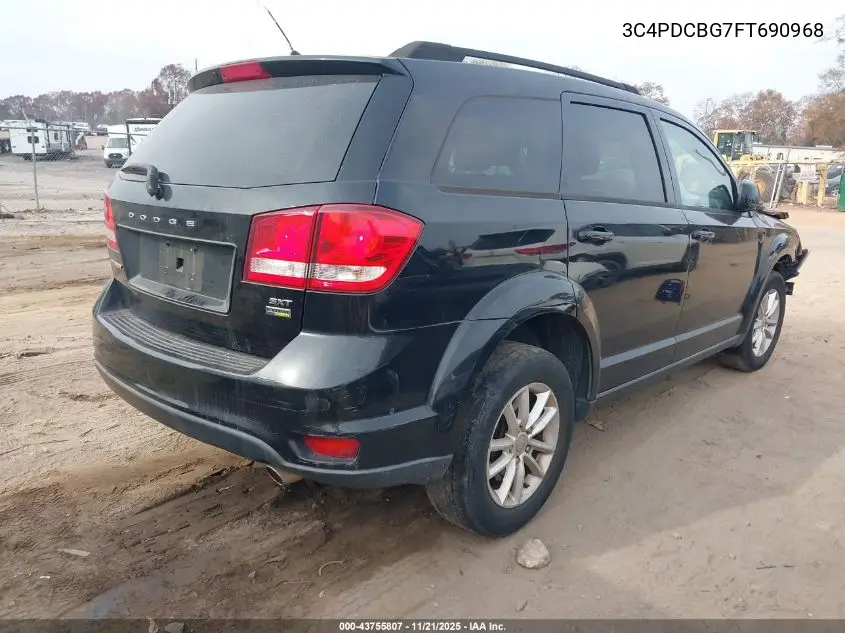 3C4PDCBG7FT690968 2015 Dodge Journey Sxt