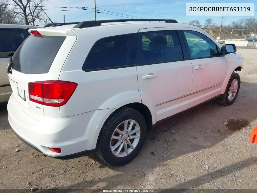 3C4PDCBB5FT691119 2015 Dodge Journey Sxt