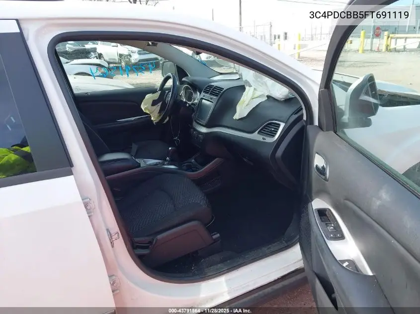 3C4PDCBB5FT691119 2015 Dodge Journey Sxt
