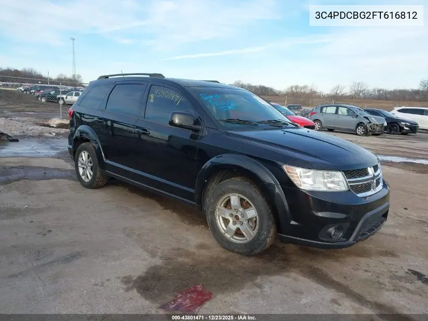 3C4PDCBG2FT616812 2015 Dodge Journey Sxt