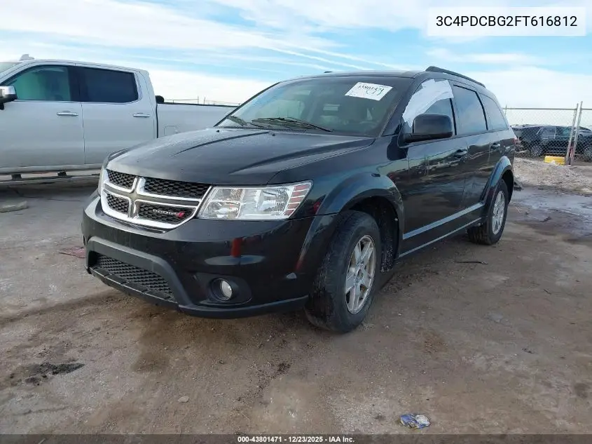 3C4PDCBG2FT616812 2015 Dodge Journey Sxt