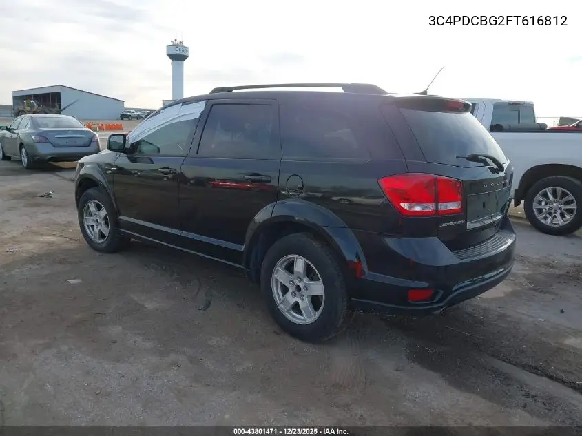 3C4PDCBG2FT616812 2015 Dodge Journey Sxt