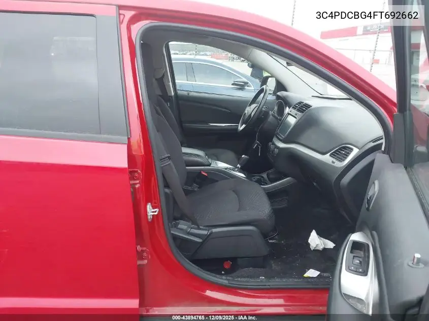 3C4PDCBG4FT692662 2015 Dodge Journey Sxt