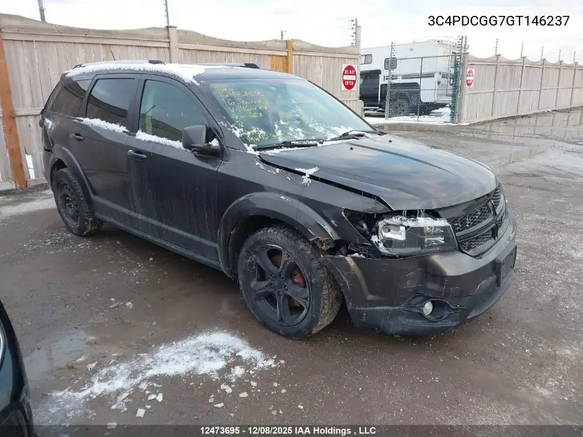 3C4PDCGG7GT146237 2016 Dodge Journey Crossroad