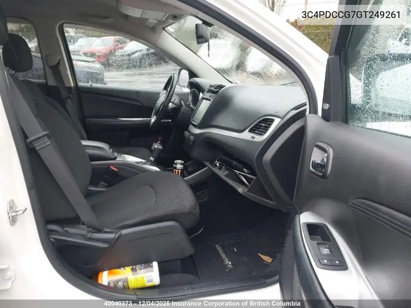 3C4PDCCG7GT249261 2016 Dodge Journey Sxt/Limited