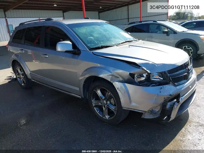 3C4PDCGG1GT111208 2016 Dodge Journey Crossroad Plus