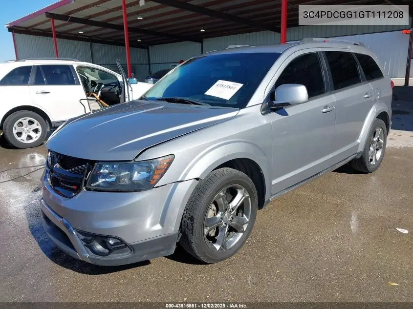 3C4PDCGG1GT111208 2016 Dodge Journey Crossroad Plus