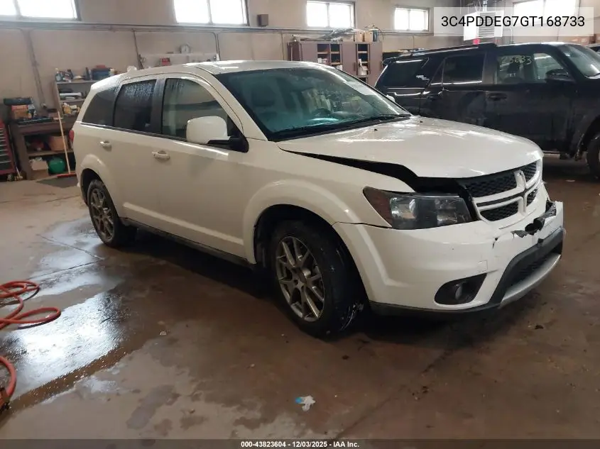 3C4PDDEG7GT168733 2016 Dodge Journey R/T