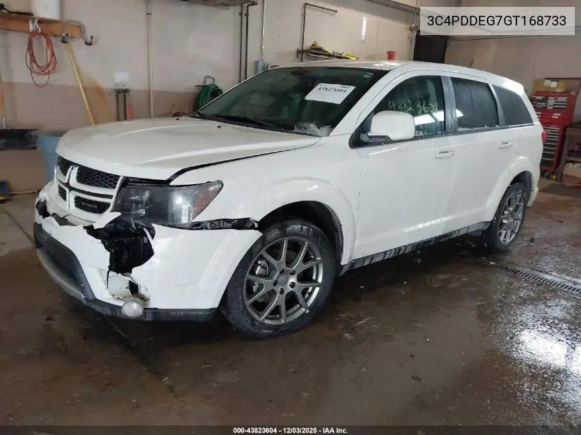 3C4PDDEG7GT168733 2016 Dodge Journey R/T