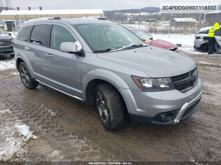 3C4PDDGG9GT118302 2016 Dodge Journey Crossroad