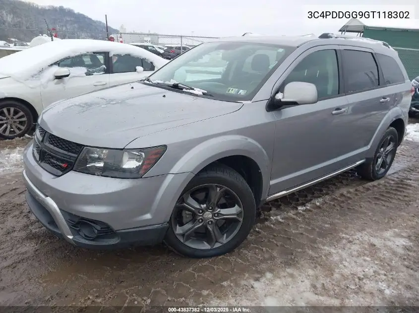 3C4PDDGG9GT118302 2016 Dodge Journey Crossroad