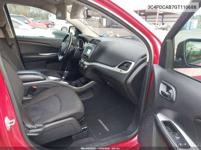 3C4PDCAB7GT110688 2016 Dodge Journey Se