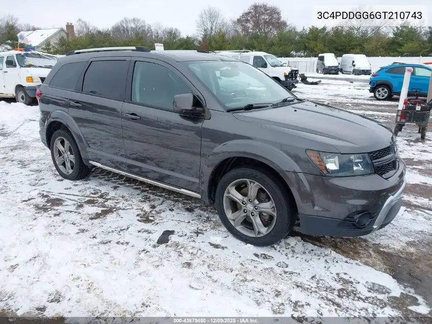 3C4PDDGG6GT210743 2016 Dodge Journey Crossroad Plus