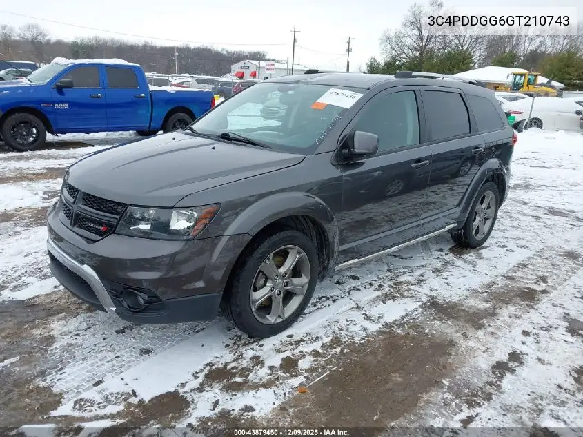 3C4PDDGG6GT210743 2016 Dodge Journey Crossroad Plus