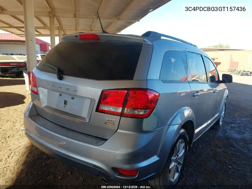 3C4PDCBG3GT157436 2016 Dodge Journey Sxt