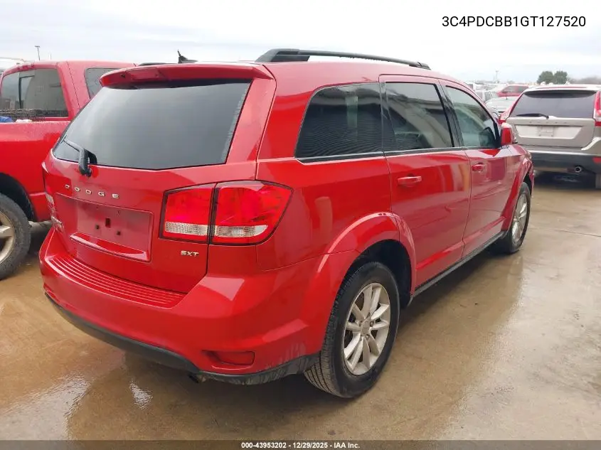 3C4PDCBB1GT127520 2016 Dodge Journey Sxt