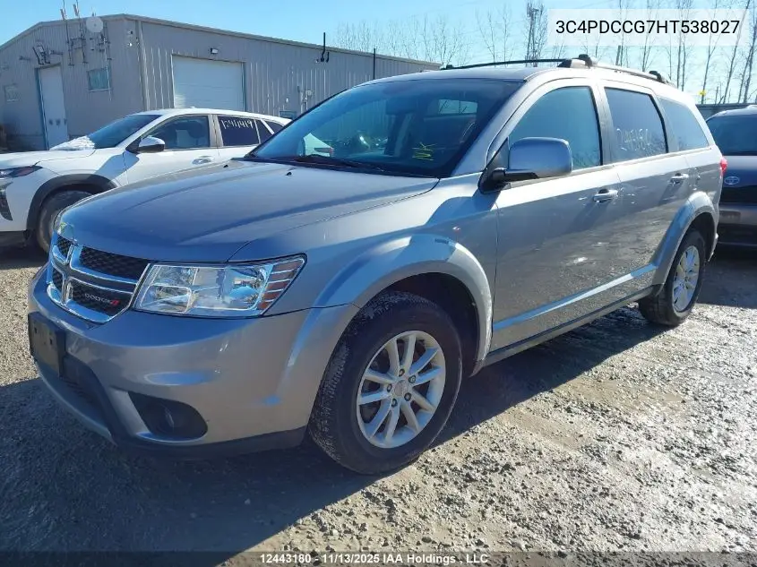 3C4PDCCG7HT538027 2017 Dodge Journey Sxt/Limited