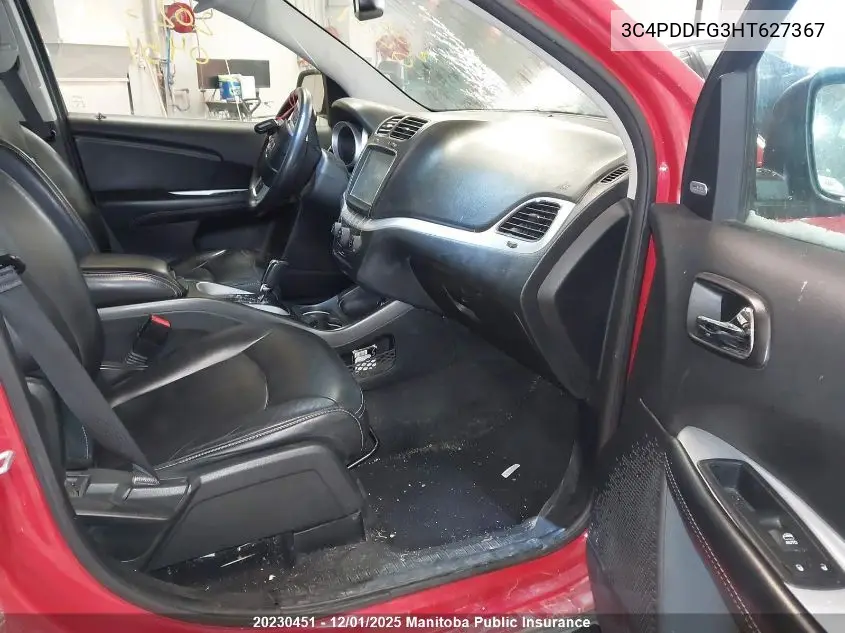 3C4PDDFG3HT627367 2017 Dodge Journey Gt