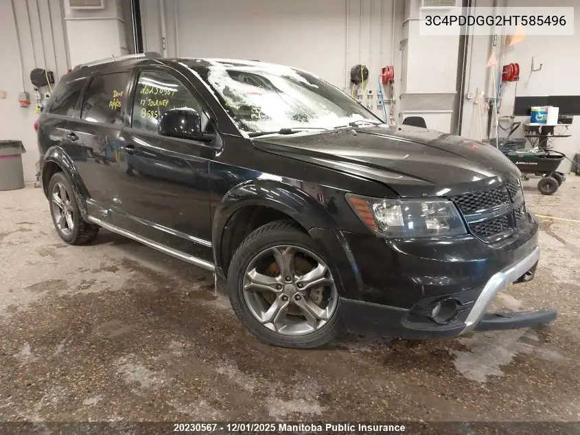 3C4PDDGG2HT585496 2017 Dodge Journey Crossroad