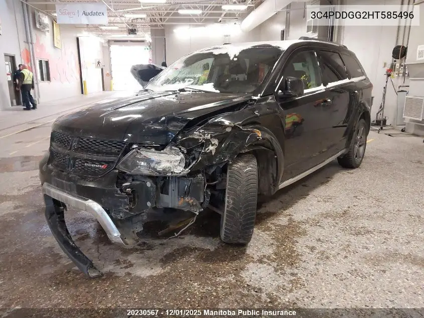 3C4PDDGG2HT585496 2017 Dodge Journey Crossroad
