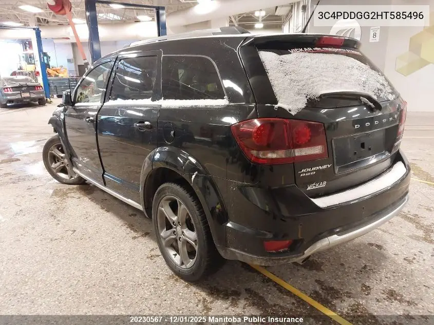 3C4PDDGG2HT585496 2017 Dodge Journey Crossroad