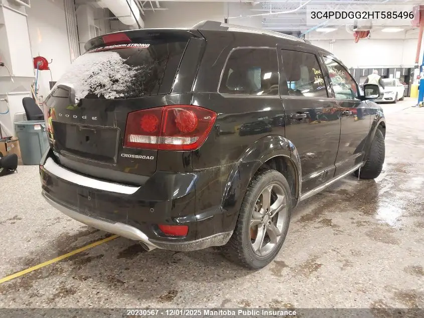 3C4PDDGG2HT585496 2017 Dodge Journey Crossroad