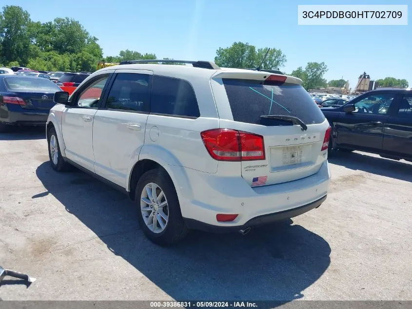 3C4PDDBG0HT702709 2017 Dodge Journey Sxt Awd