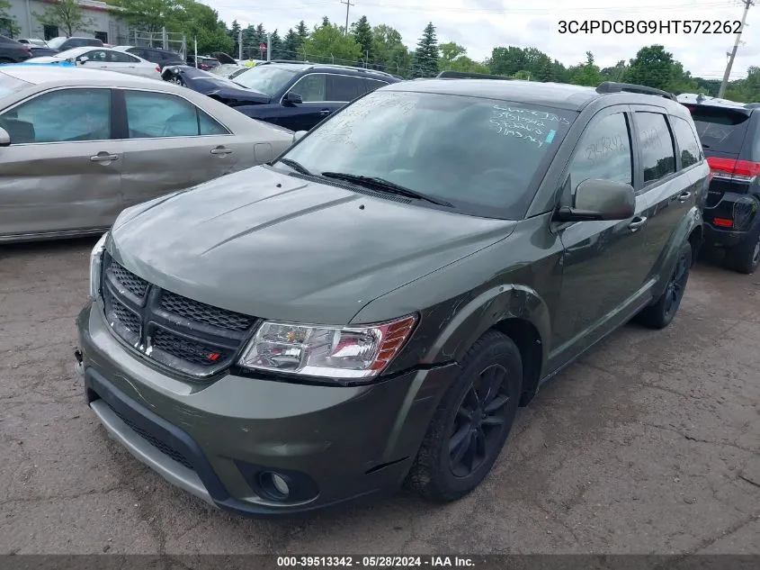 3C4PDCBG9HT572262 2017 Dodge Journey Sxt