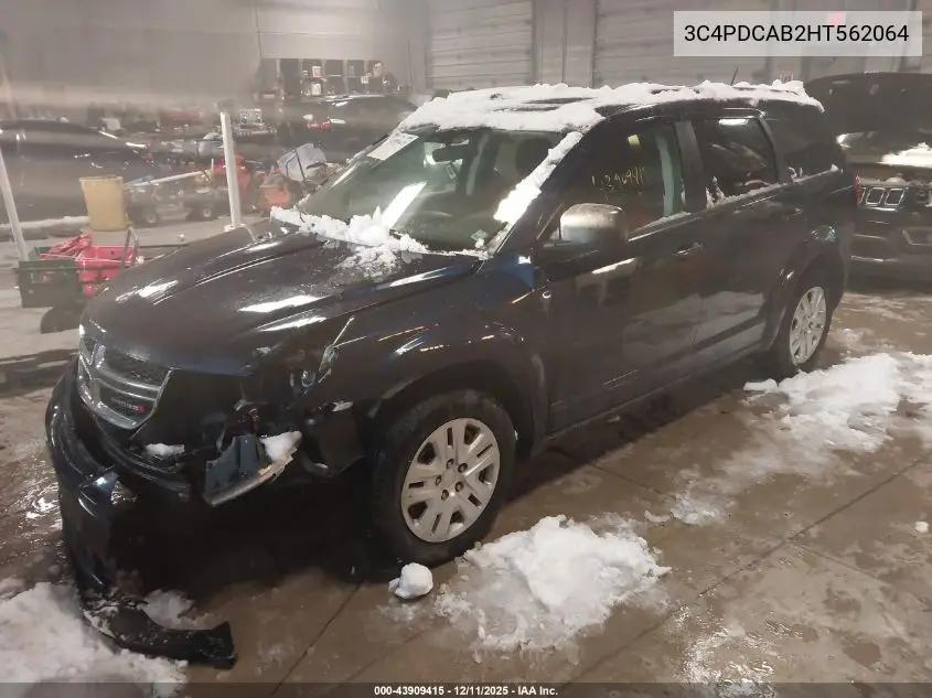 3C4PDCAB2HT562064 2017 Dodge Journey Se