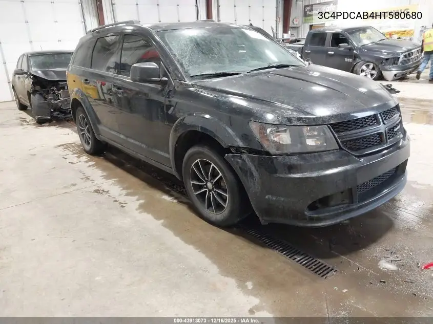 3C4PDCAB4HT580680 2017 Dodge Journey Se