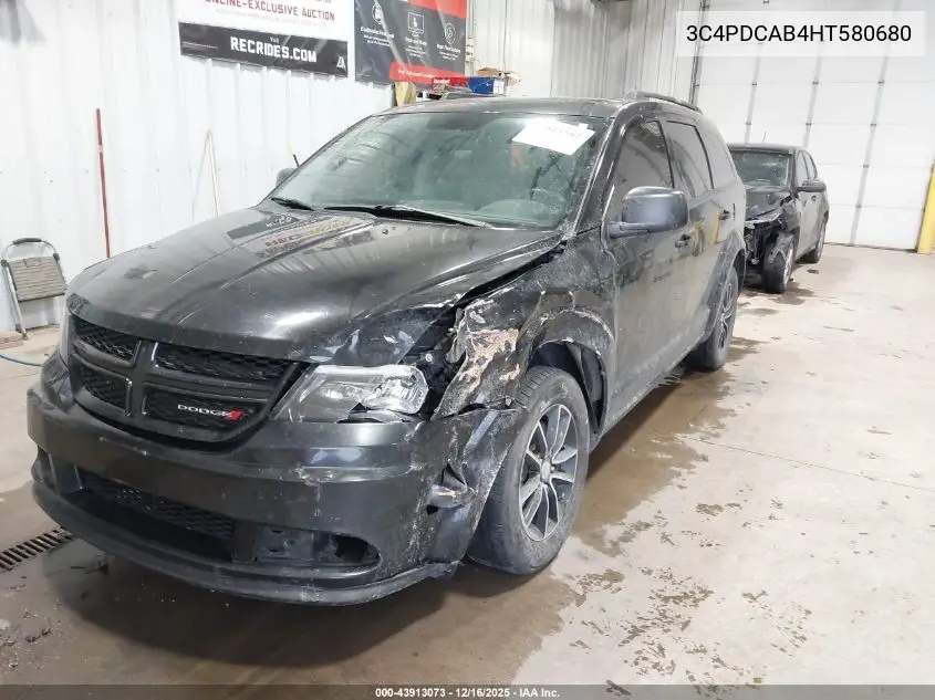 3C4PDCAB4HT580680 2017 Dodge Journey Se