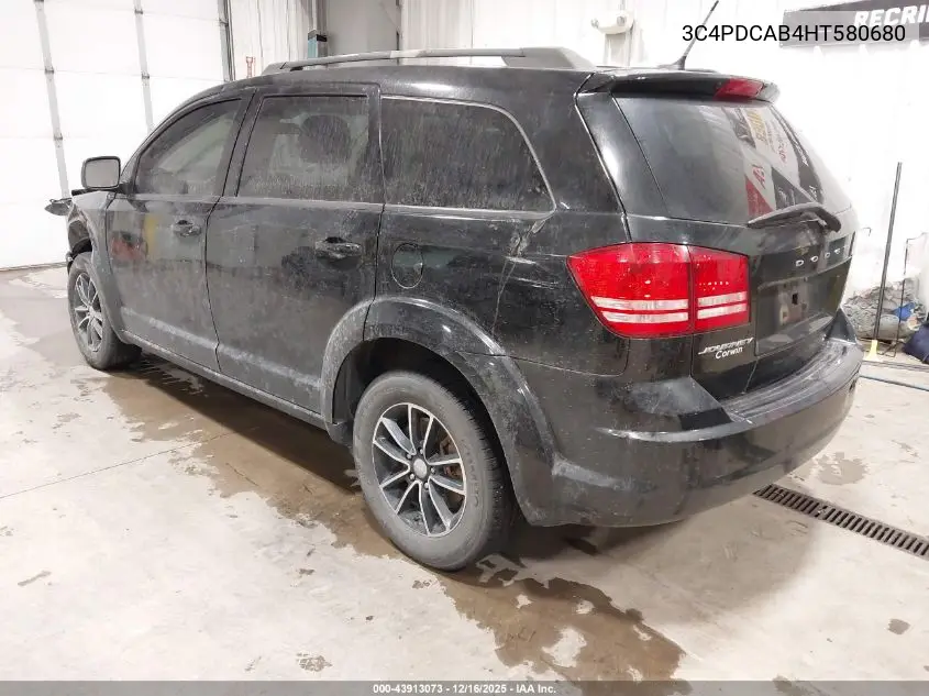 3C4PDCAB4HT580680 2017 Dodge Journey Se