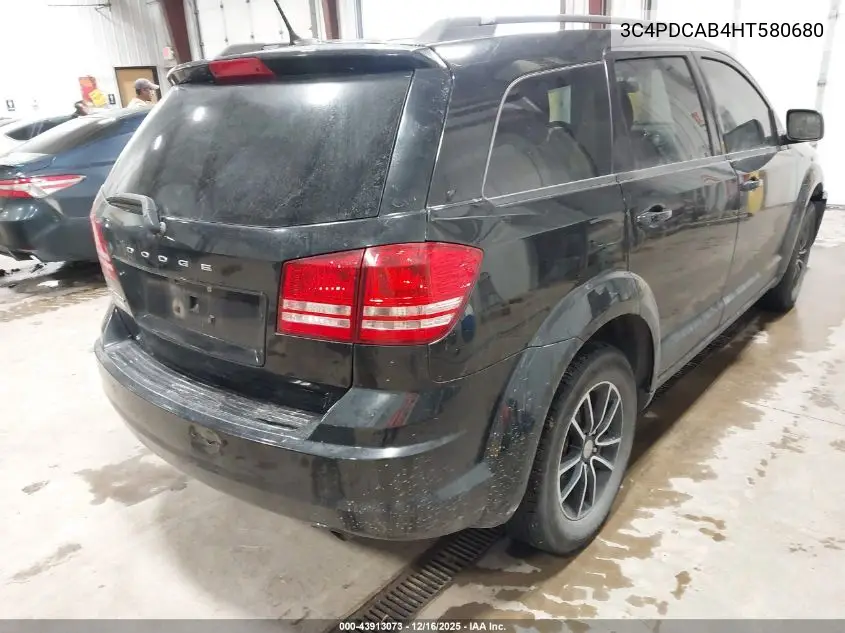 3C4PDCAB4HT580680 2017 Dodge Journey Se