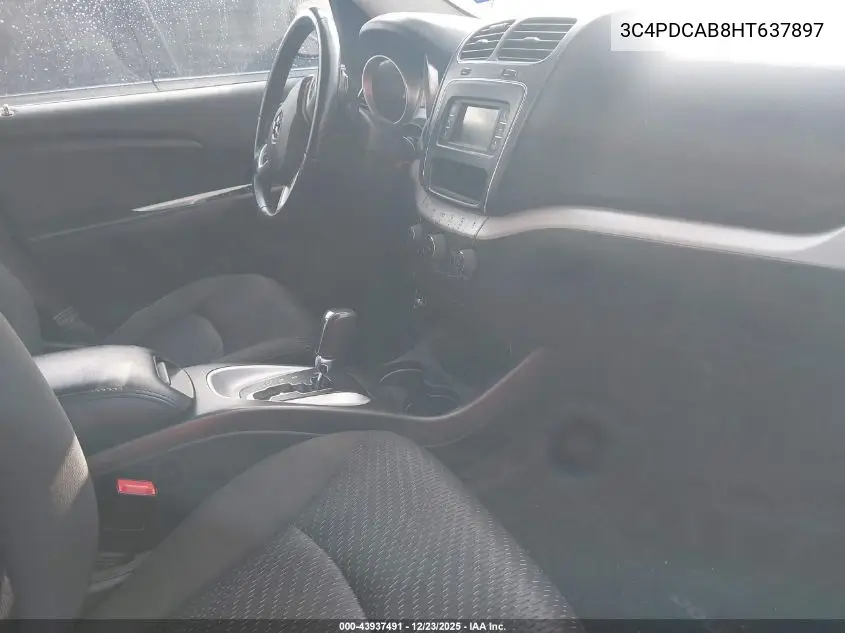 3C4PDCAB8HT637897 2017 Dodge Journey Se
