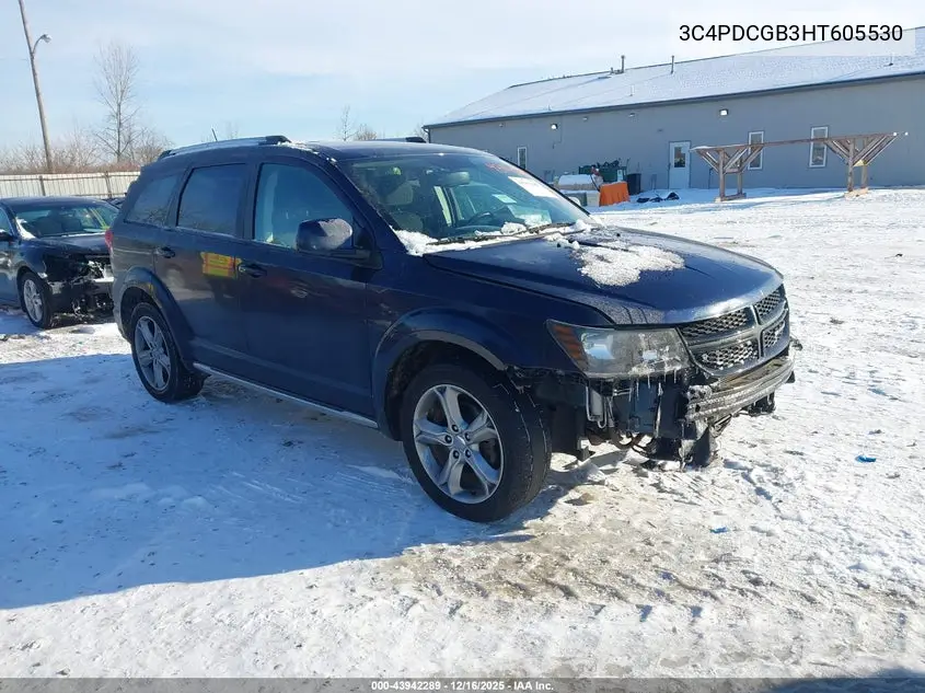 3C4PDCGB3HT605530 2017 Dodge Journey Crossroad