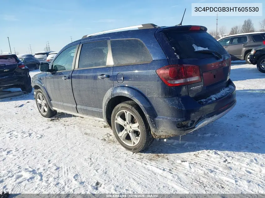 3C4PDCGB3HT605530 2017 Dodge Journey Crossroad