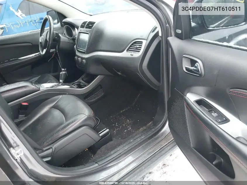 3C4PDDEG7HT610511 2017 Dodge Journey Gt Awd