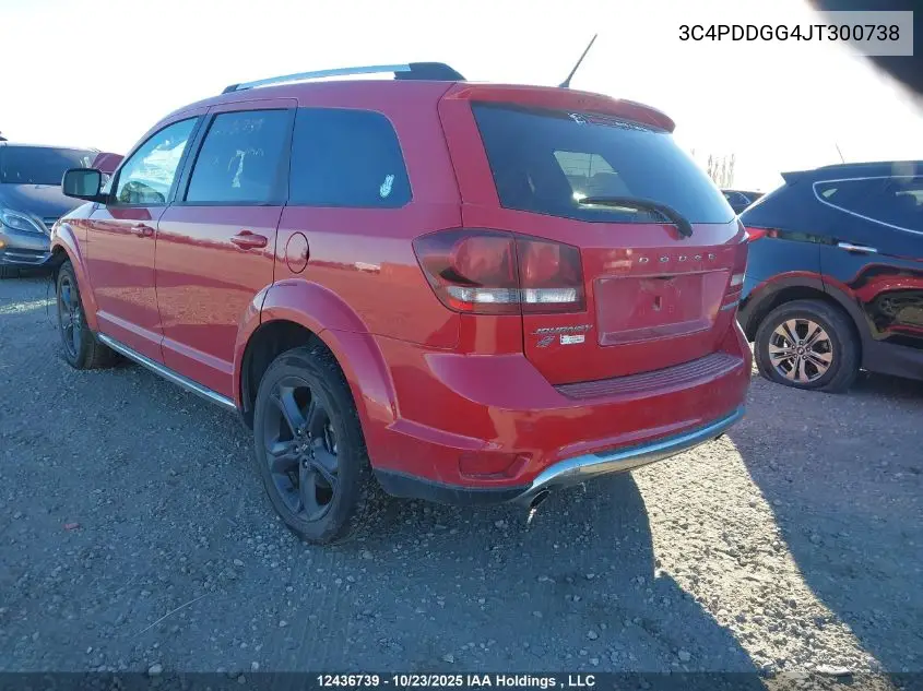 3C4PDDGG4JT300738 2018 Dodge Journey Crossroad