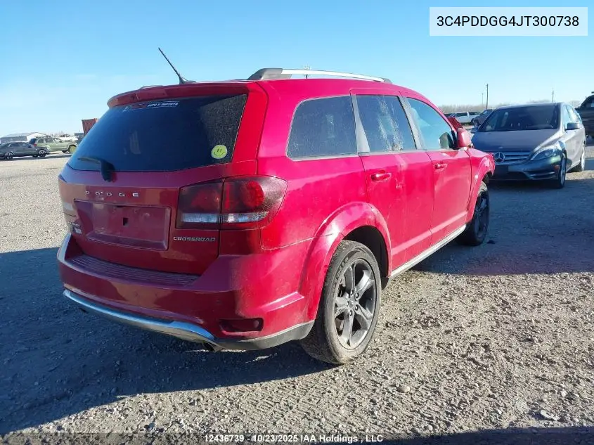 3C4PDDGG4JT300738 2018 Dodge Journey Crossroad
