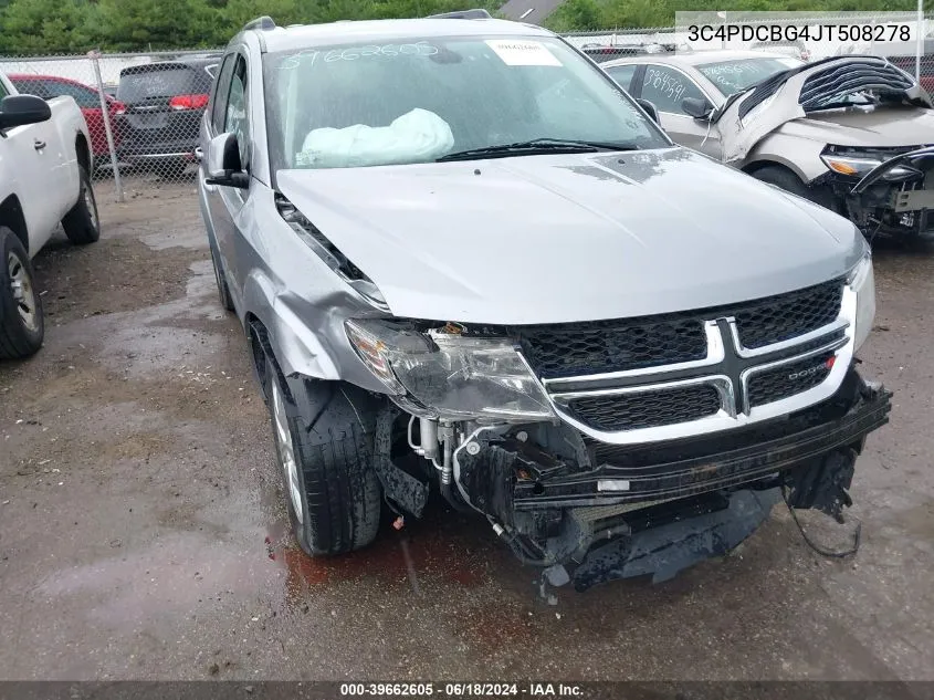 3C4PDCBG4JT508278 2018 Dodge Journey Sxt