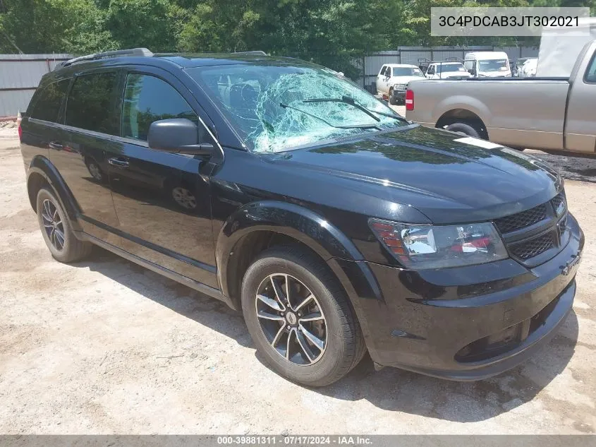 3C4PDCAB3JT302021 2018 Dodge Journey Se