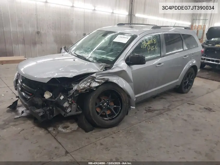 3C4PDDEG7JT390034 2018 Dodge Journey Gt Awd
