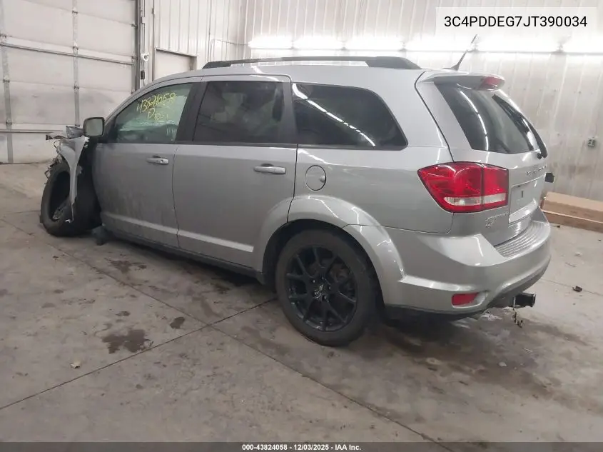 3C4PDDEG7JT390034 2018 Dodge Journey Gt Awd