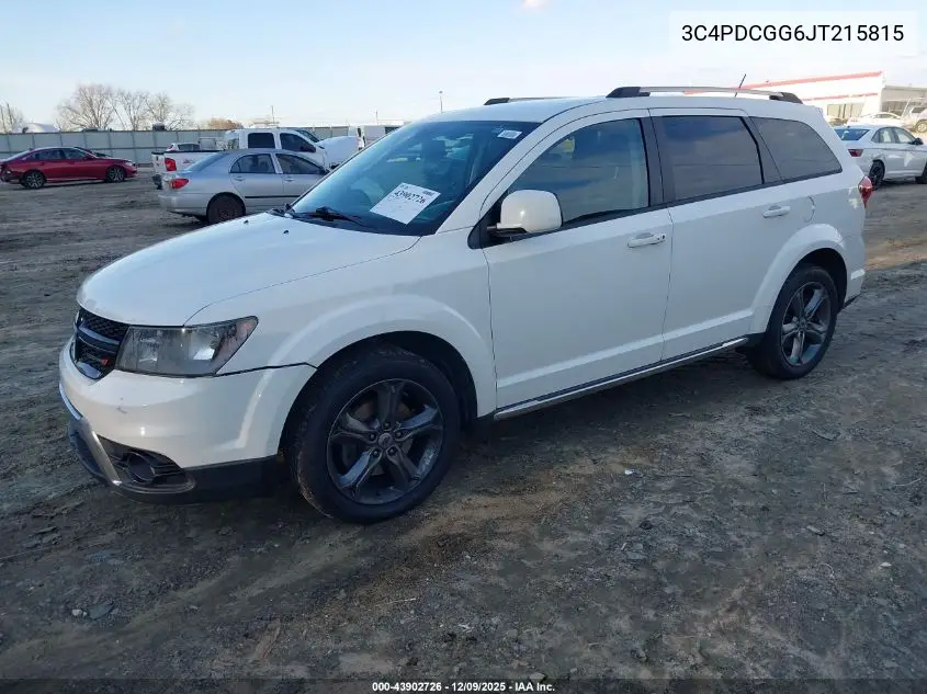 3C4PDCGG6JT215815 2018 Dodge Journey Crossroad