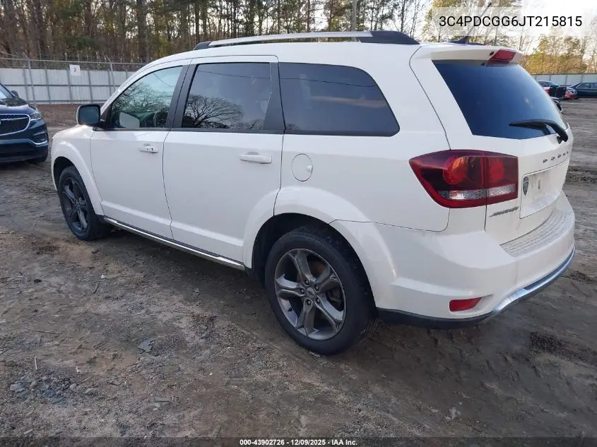 3C4PDCGG6JT215815 2018 Dodge Journey Crossroad