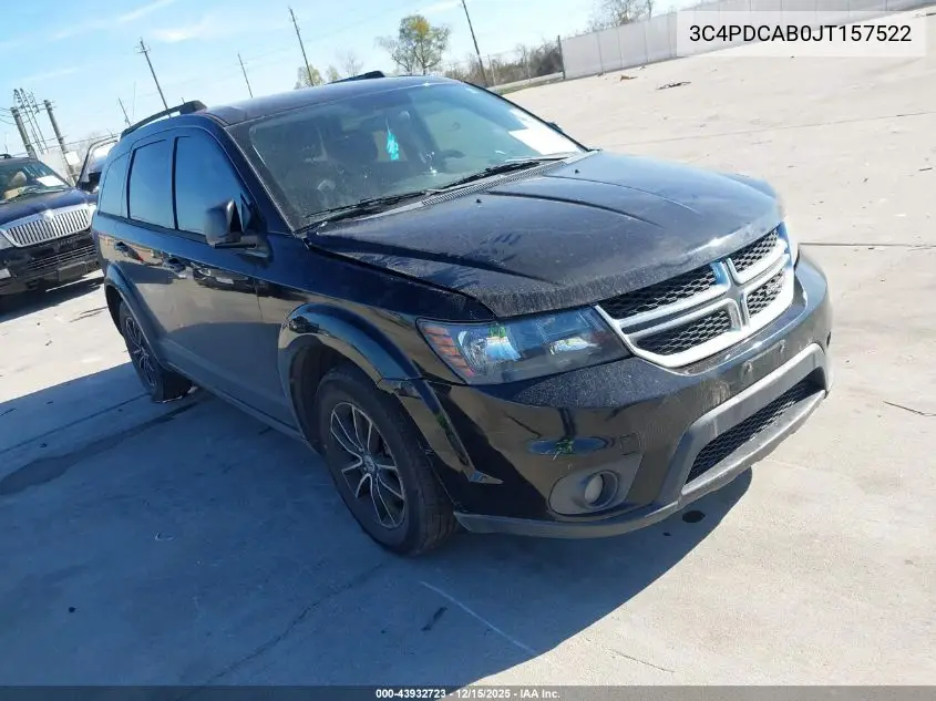 3C4PDCAB0JT157522 2018 Dodge Journey Se